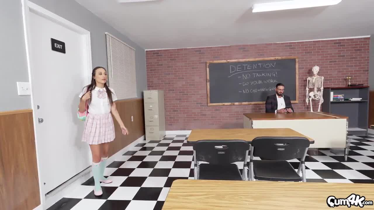 Watch Lovely petite schoolgirl Lola Aiko gets fucked and creampied in detention porn video - Watch Full HD Video Stream Online on ePornOne.