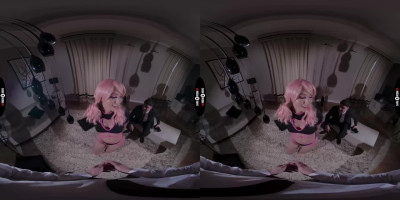 Aspiring actress Sia Siberia gets involved in VR XXX porn movie session